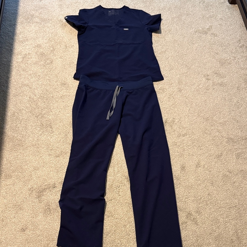 Figs Charcoal Gray Scrub Pants